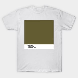 PANTONE 17-0529 TCX Cardamom Seed T-Shirt